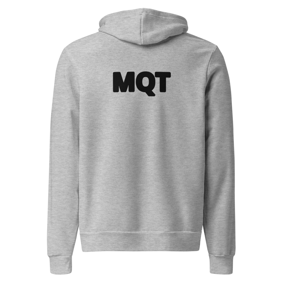 Mqt Hoodie - Athletic Heather - back
