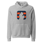 Detroit Baseball Hoodie - Athletic Heather - front