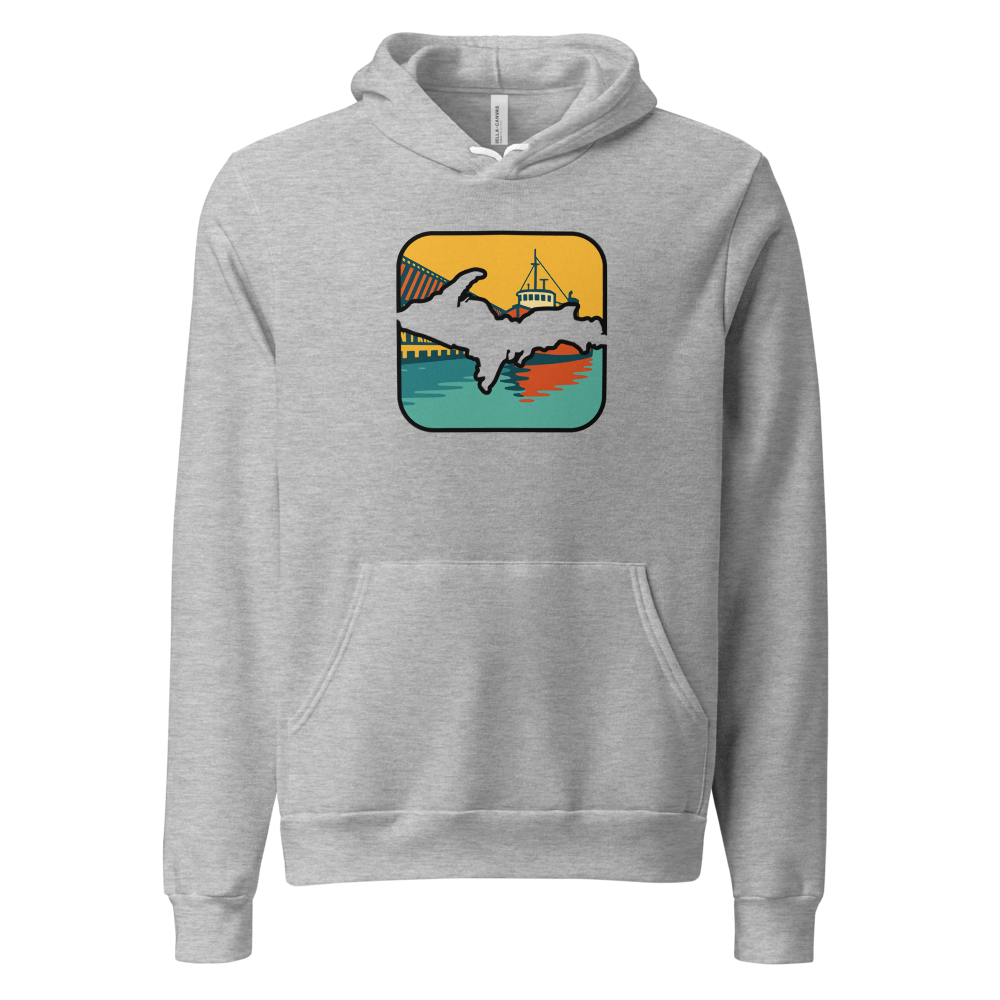 Ore Dock Hoodie - Athletic Heather - front