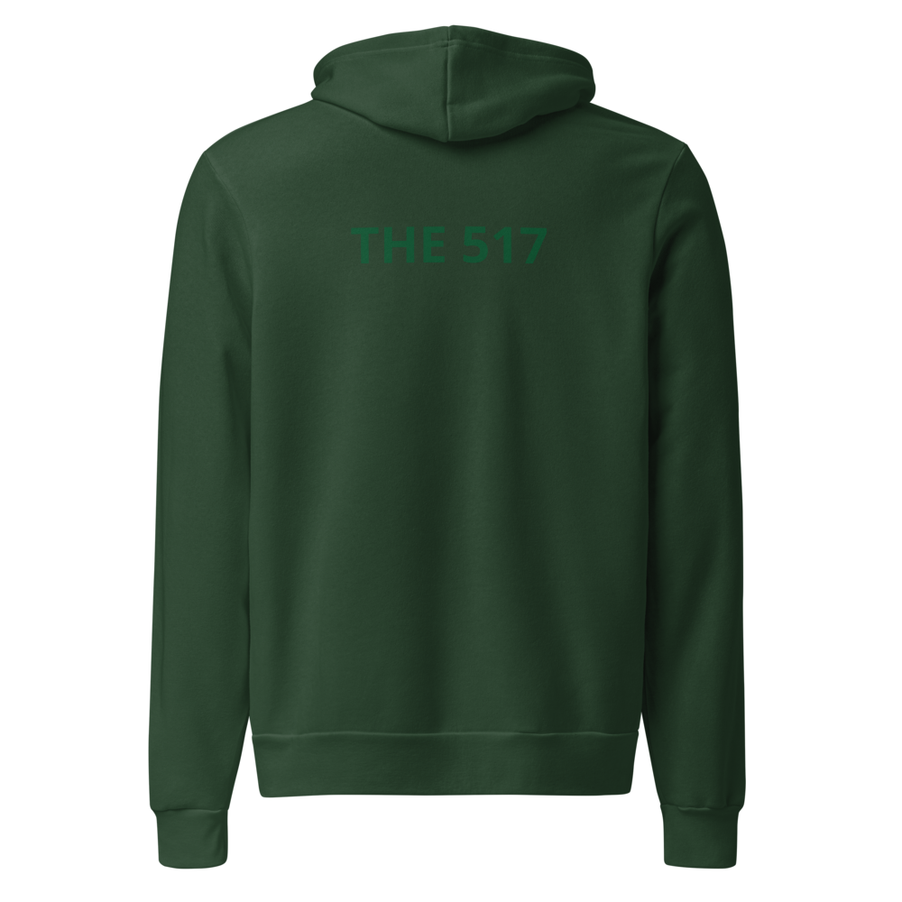 The 517 Hoodie - Forest - back