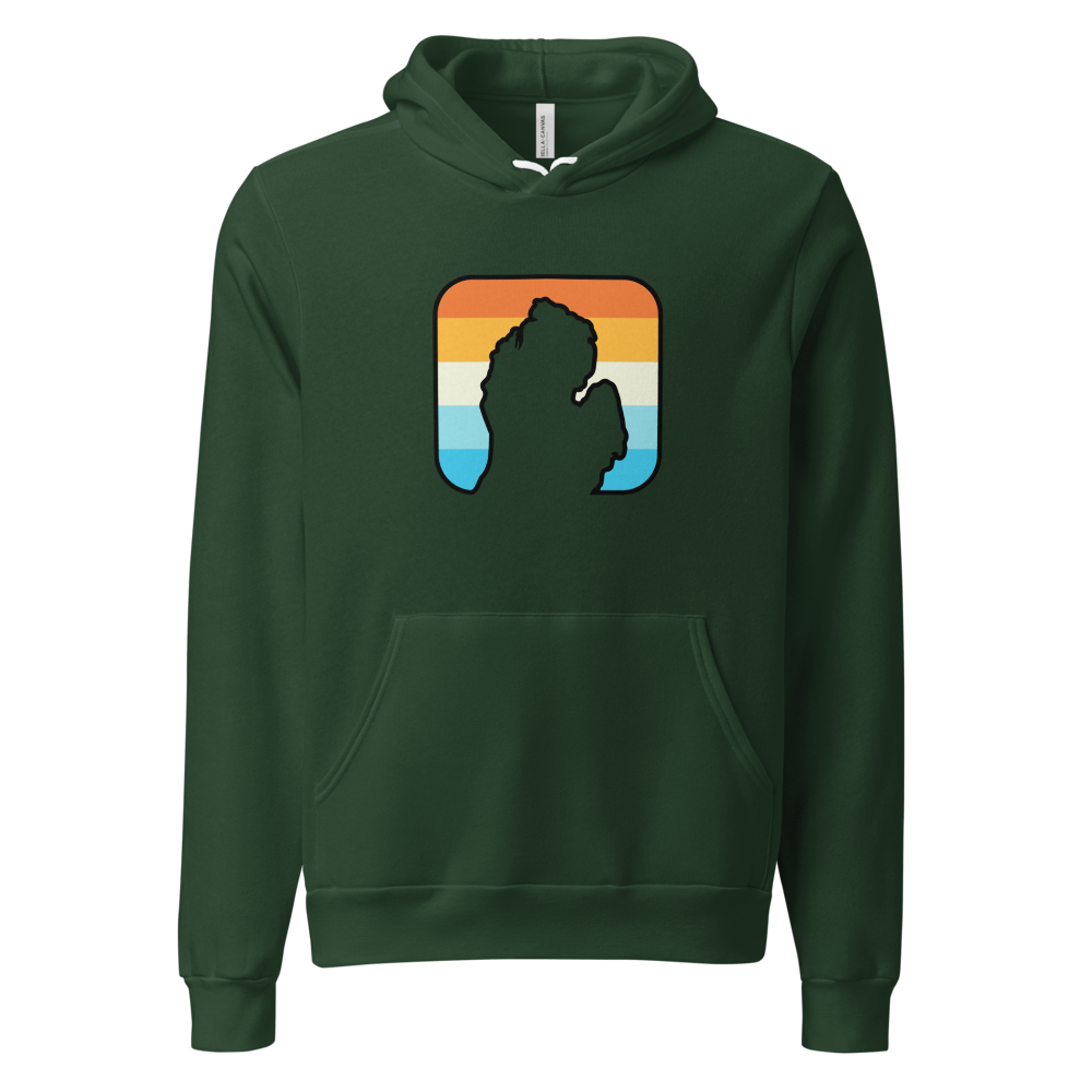 Classic Mitten Hoodie - Forest - front