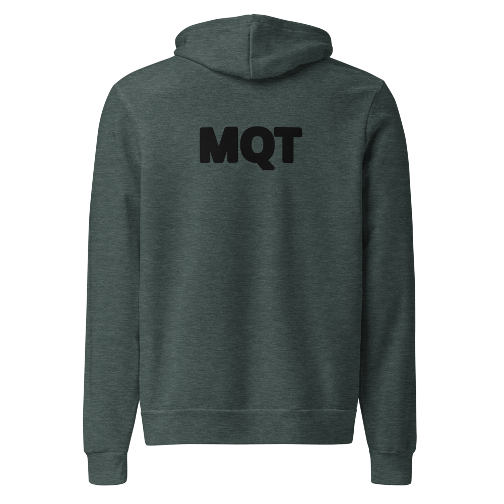 Mqt Hoodie - Heather Forest - back