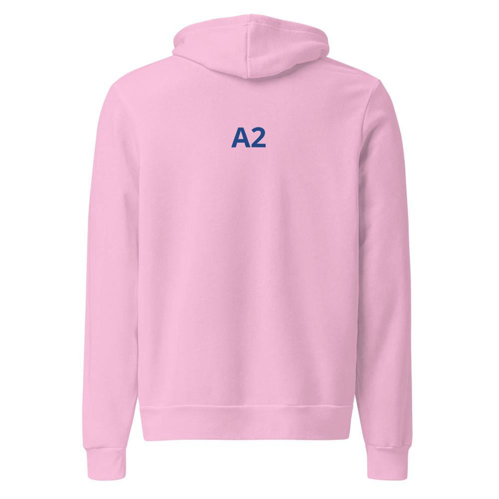 A2 Hoodie - Lilac - back