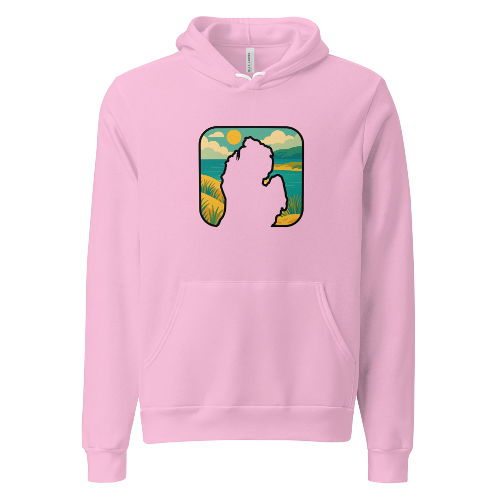 Dunes Hoodie - Lilac - front