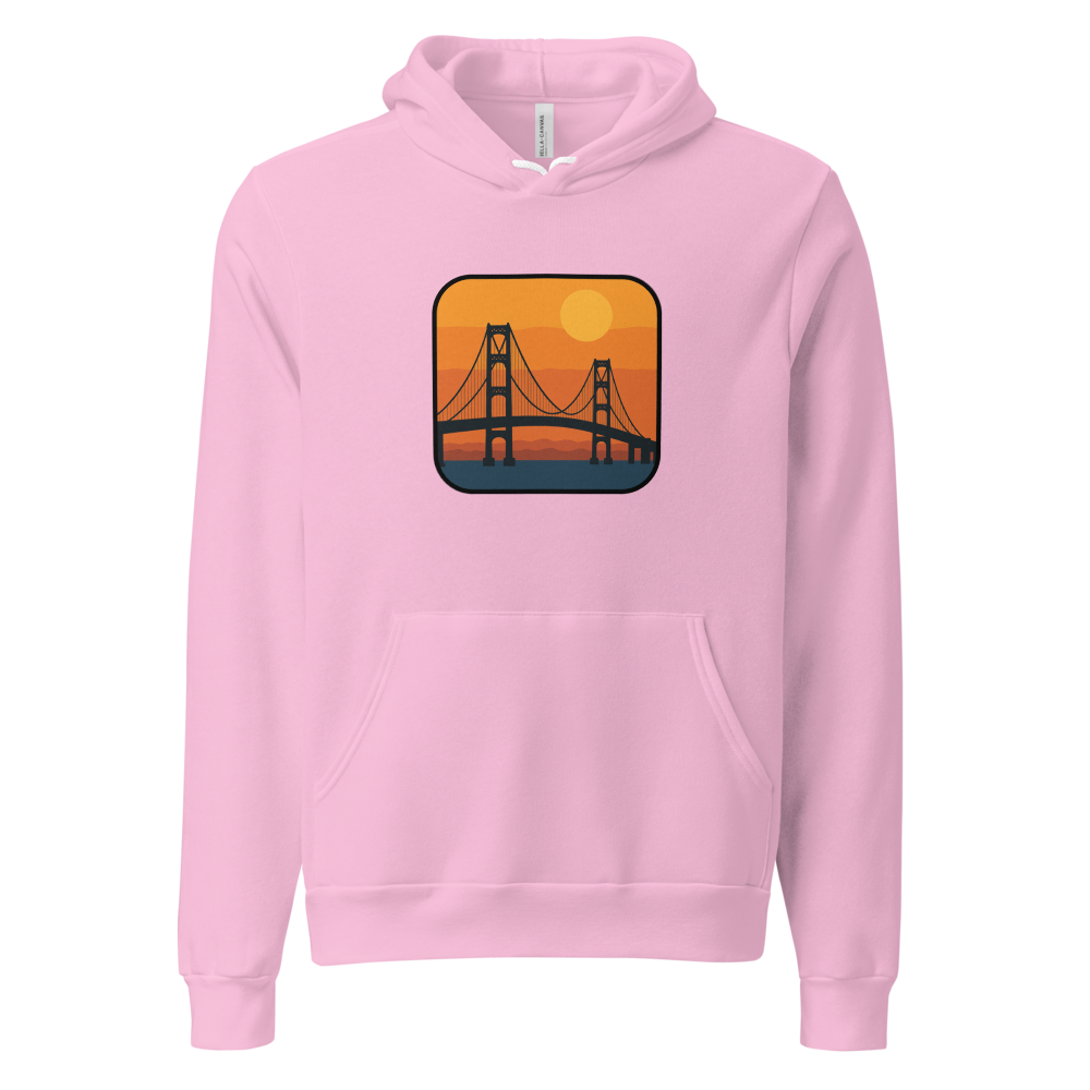 Lakes Mac Hoodie - Lilac - front