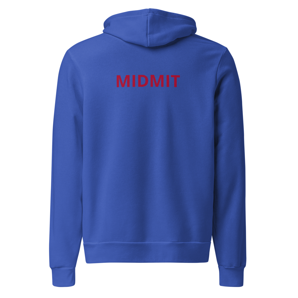 Midmit Hoodie - True Royal - back