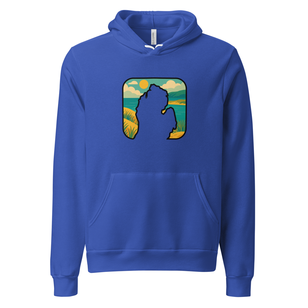 Dunes Hoodie - True Royal - front