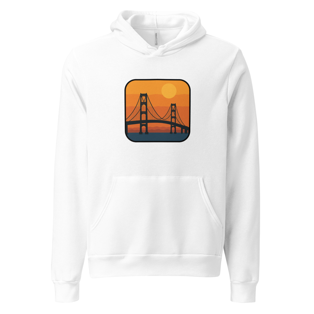 Lakes Mac Hoodie - White - front