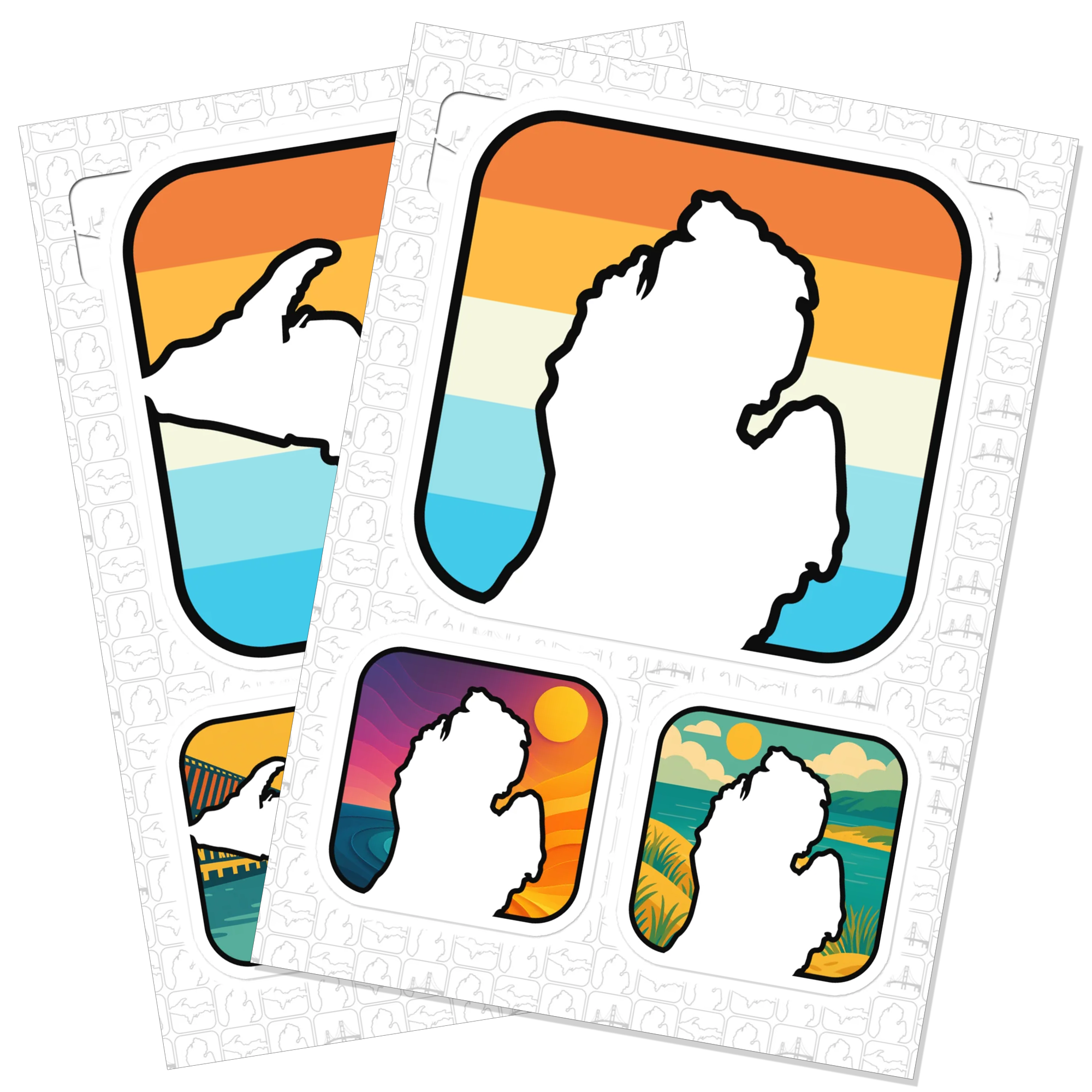 PENINSULA STICKER SHEET