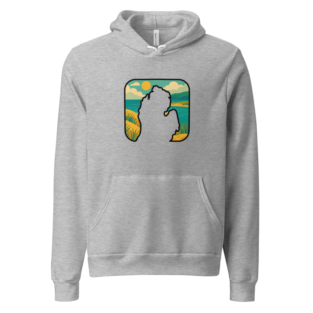 Dunes Hoodie - Athletic Heather - front