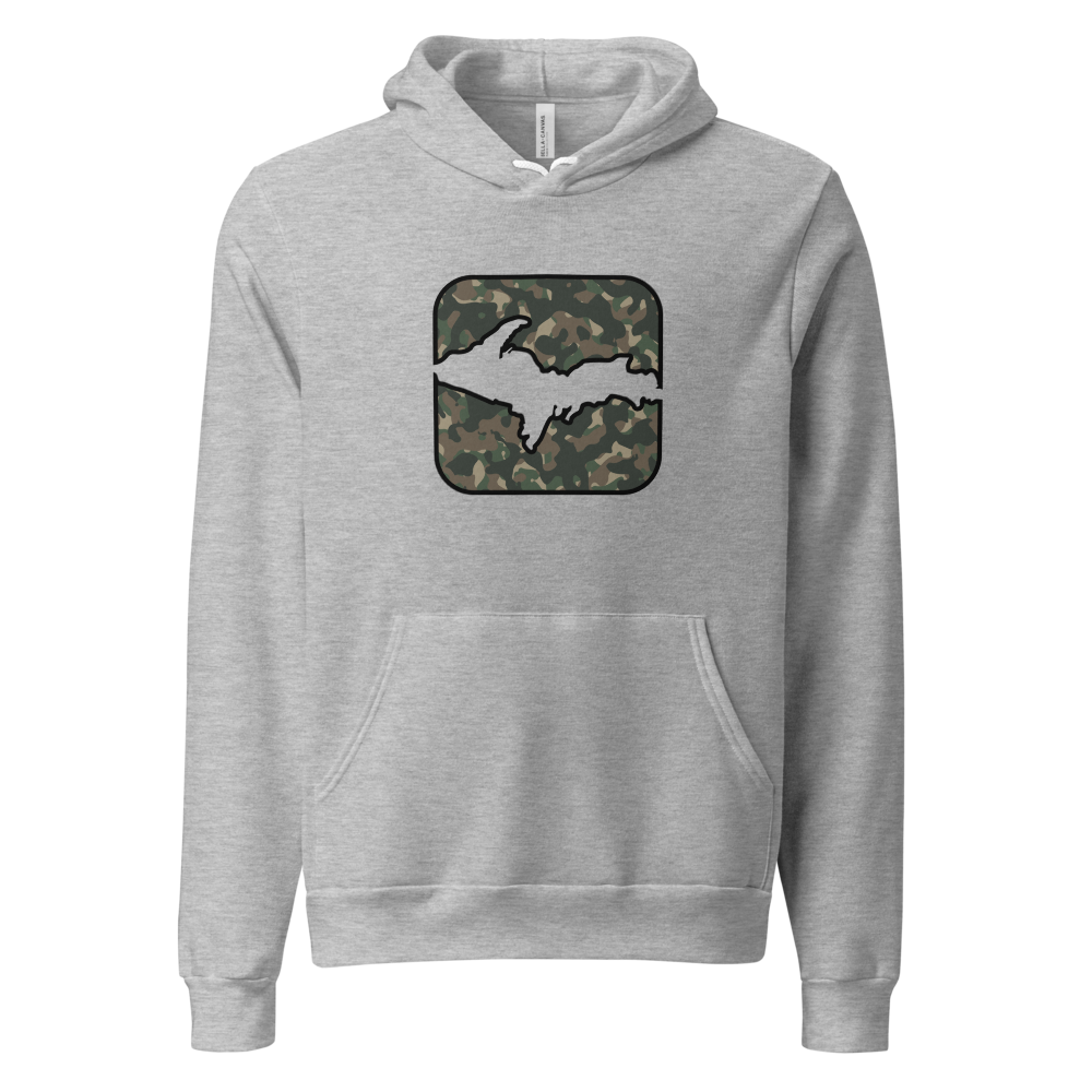 Cammo U.P. Hoodie - Athletic Heather - front