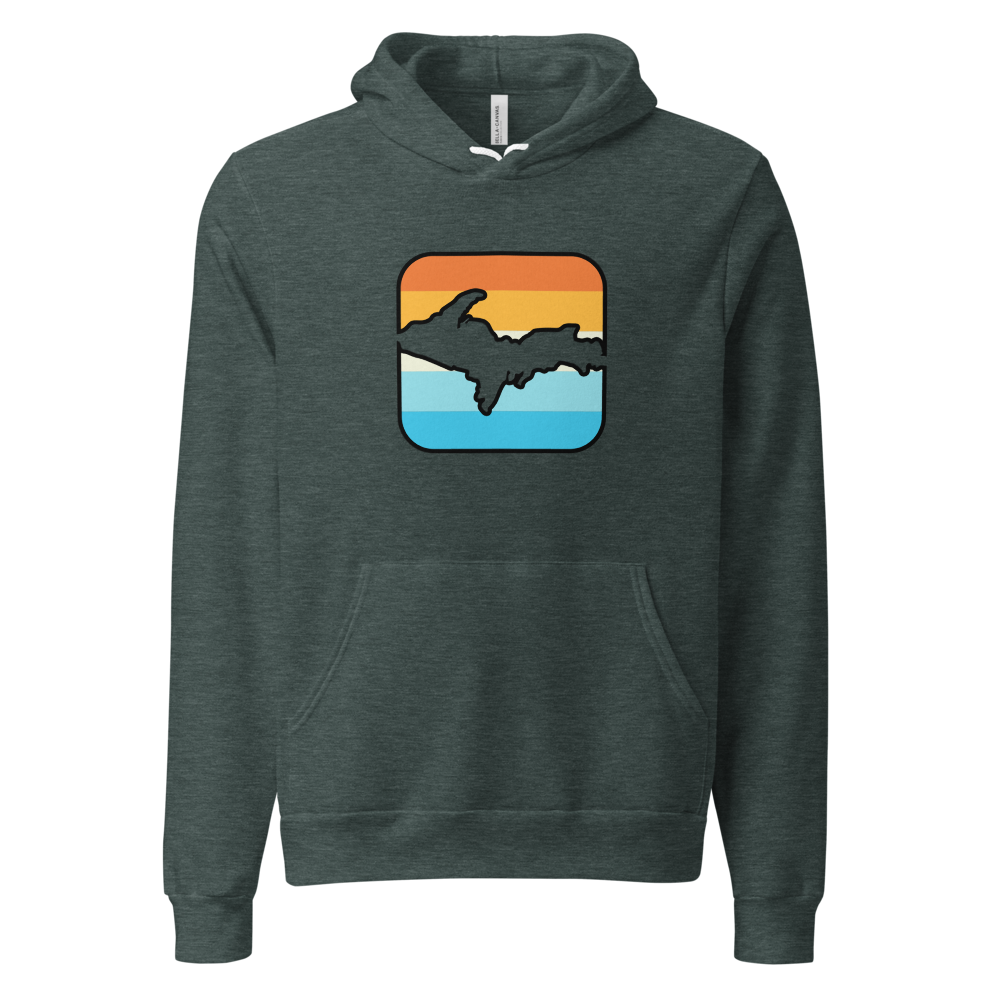 Superior Hoodie - Heather Forest - front