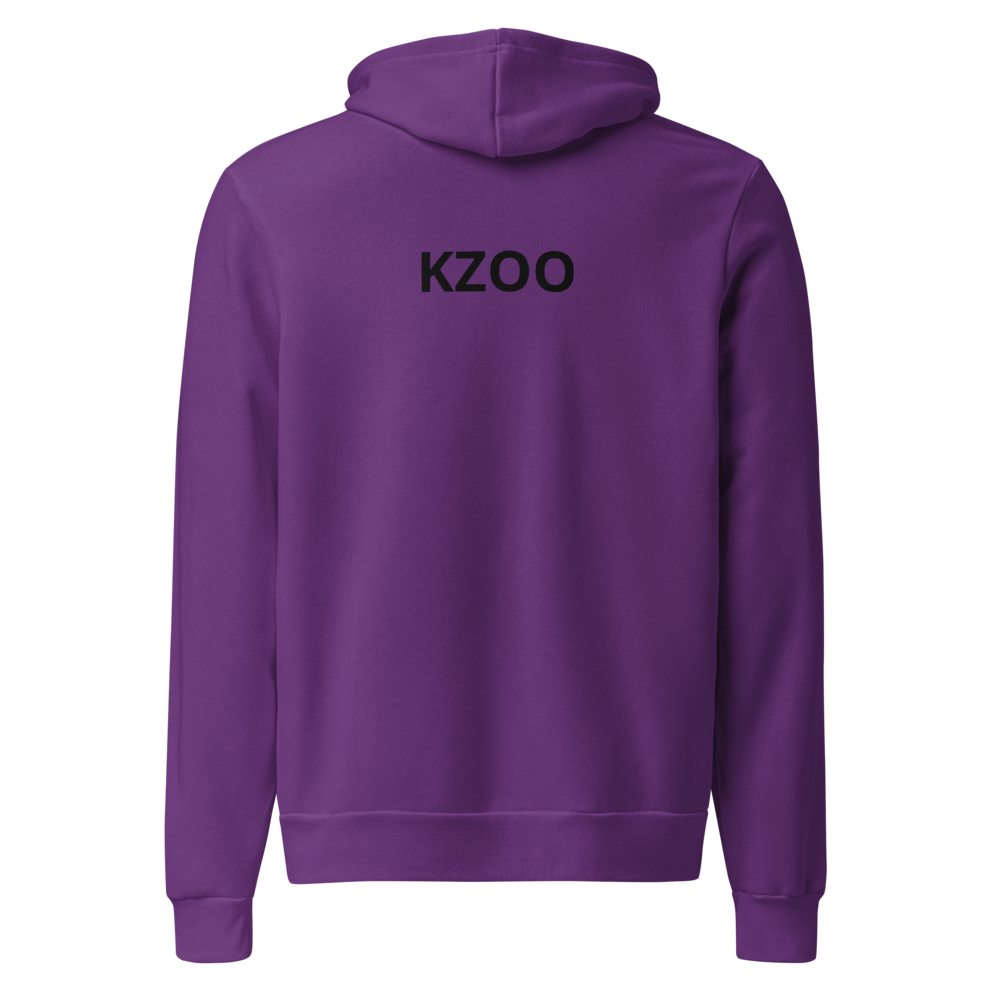 Kzoo Hoodie - Team Purple - back