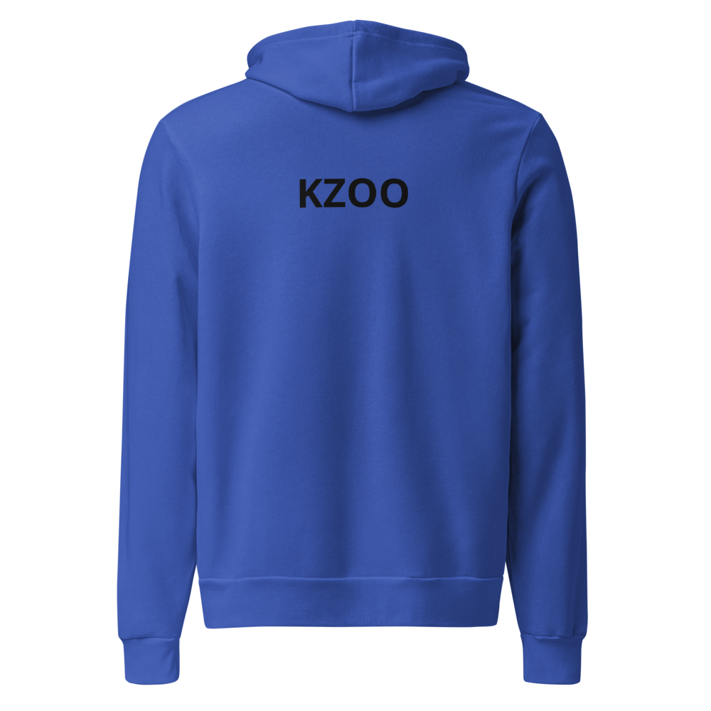Kzoo Hoodie - True Royal - back