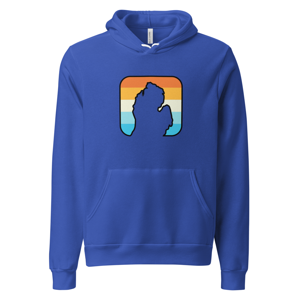 Classic Mitten Hoodie - True Royal - front