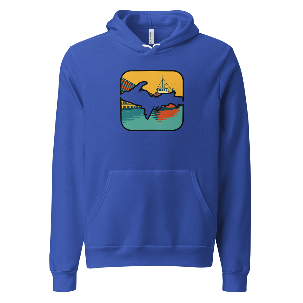 Ore Dock Hoodie - True Royal - front
