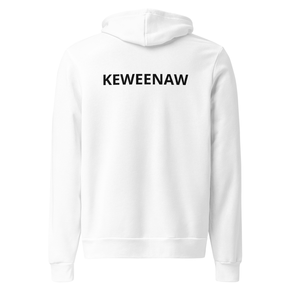 Keweenaw Hoodie - White - back