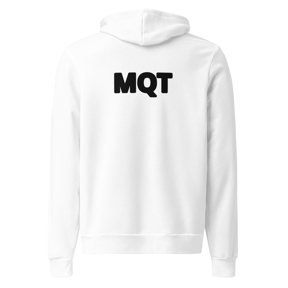 Mqt Hoodie - White - back